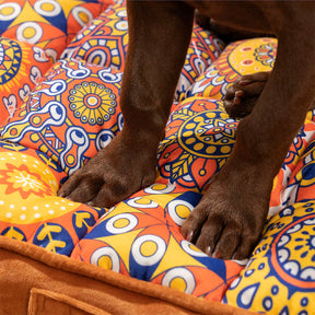 Coussin Orthopédique Confortable Épaississant Marocain pour Chien