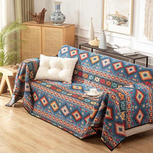 Housse de canapé multifonctionnelle en jacquard marocain