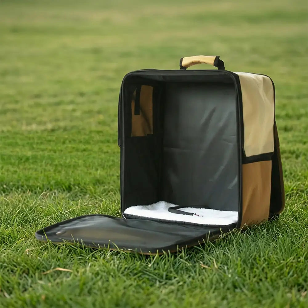 Transporteur pour animaux de compagnie à roulettes, respirant et multi-usages, sac à dos pour chat.