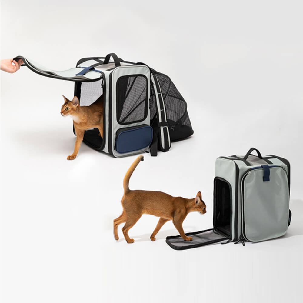 Sac à Dos Extensible Multifonction Grand Espace pour Chat et Chien