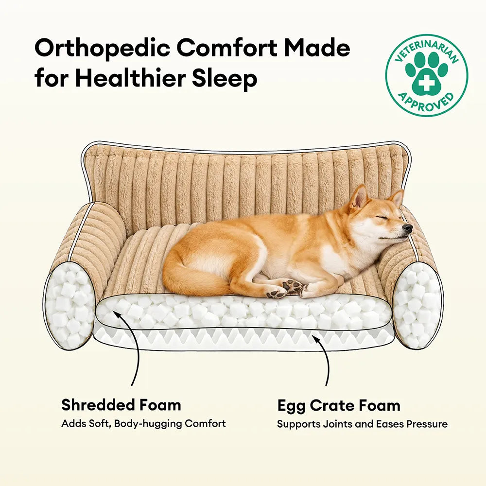 Lit canin orthopédique avec coussin - Snoozy Dream