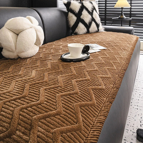 Tapis pour chien Housse de canapé en velours confortable et doux pour la peau, housse de canapé antidérapante