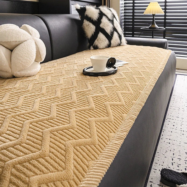 Tapis pour chien Housse de canapé en velours confortable et doux pour la peau, housse de canapé antidérapante