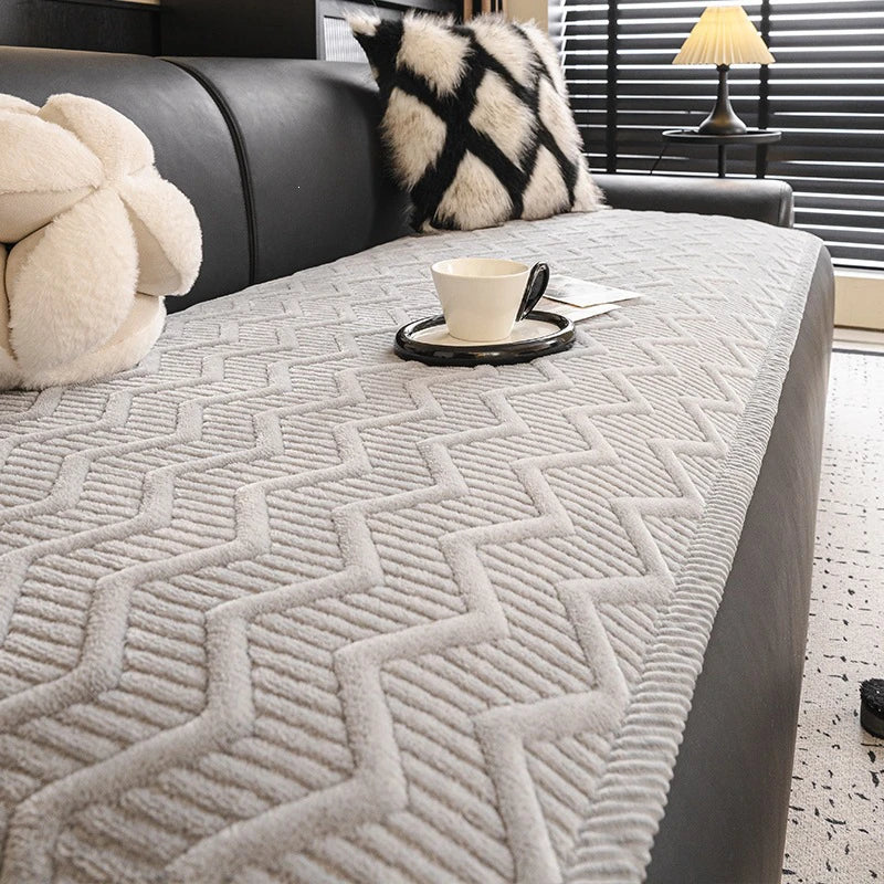 Tapis pour chien Housse de canapé en velours confortable et doux pour la peau, housse de canapé antidérapante