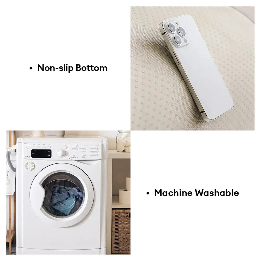 Housse fauteuil de canapé 3 places en chenille résistant aux rayures, durable, déperlant et antidérapant.