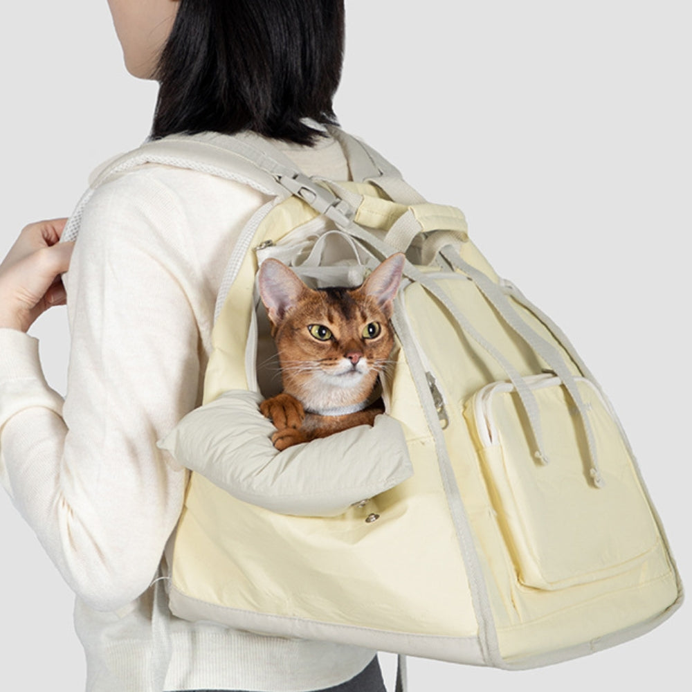 Sac à dos pour animaux de compagnie respirant imperméable et de grande capacité pour l'extérieur