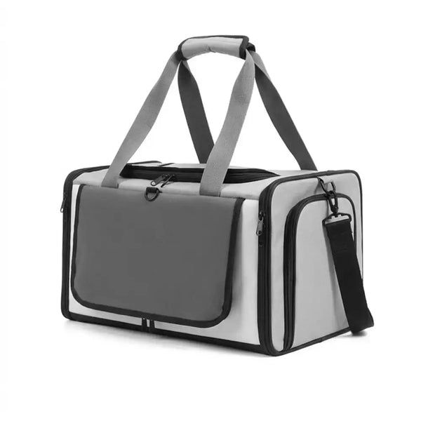 Sac de transport pour chat portable, respirant, de grande capacité et extensible Approuvé par les compagnies aériennes