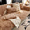 Impression de patte mignonne, couverture de canapé épaisse et antidérapante pour décoration.