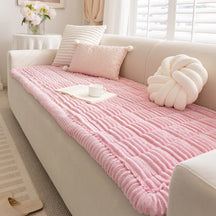 Tapis en flanelle douce et respirante pour animaux avec housse de canapé antidérapante