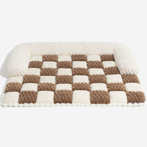 Tapis de protection confortable pour canapé à carreaux pour chien - SnugPad