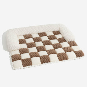 Tapis de protection confortable pour canapé à carreaux pour chien - SnugPad