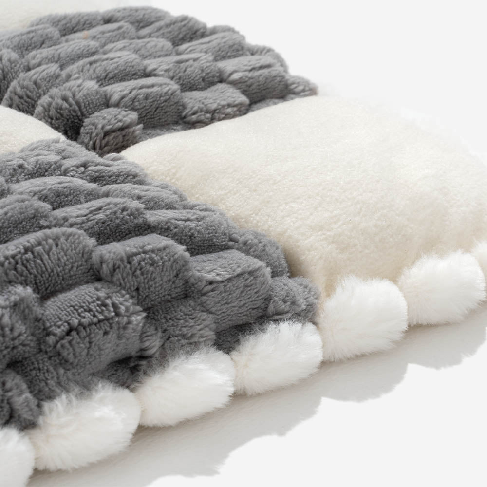 Tapis de protection confortable pour canapé à carreaux pour chien - SnugPad