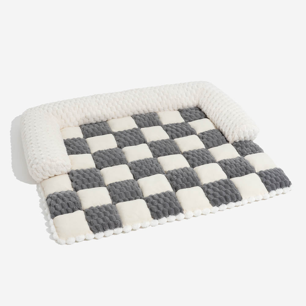 Tapis de protection confortable pour canapé à carreaux pour chien - SnugPad