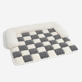 Tapis de protection confortable pour canapé à carreaux pour chien - SnugPad