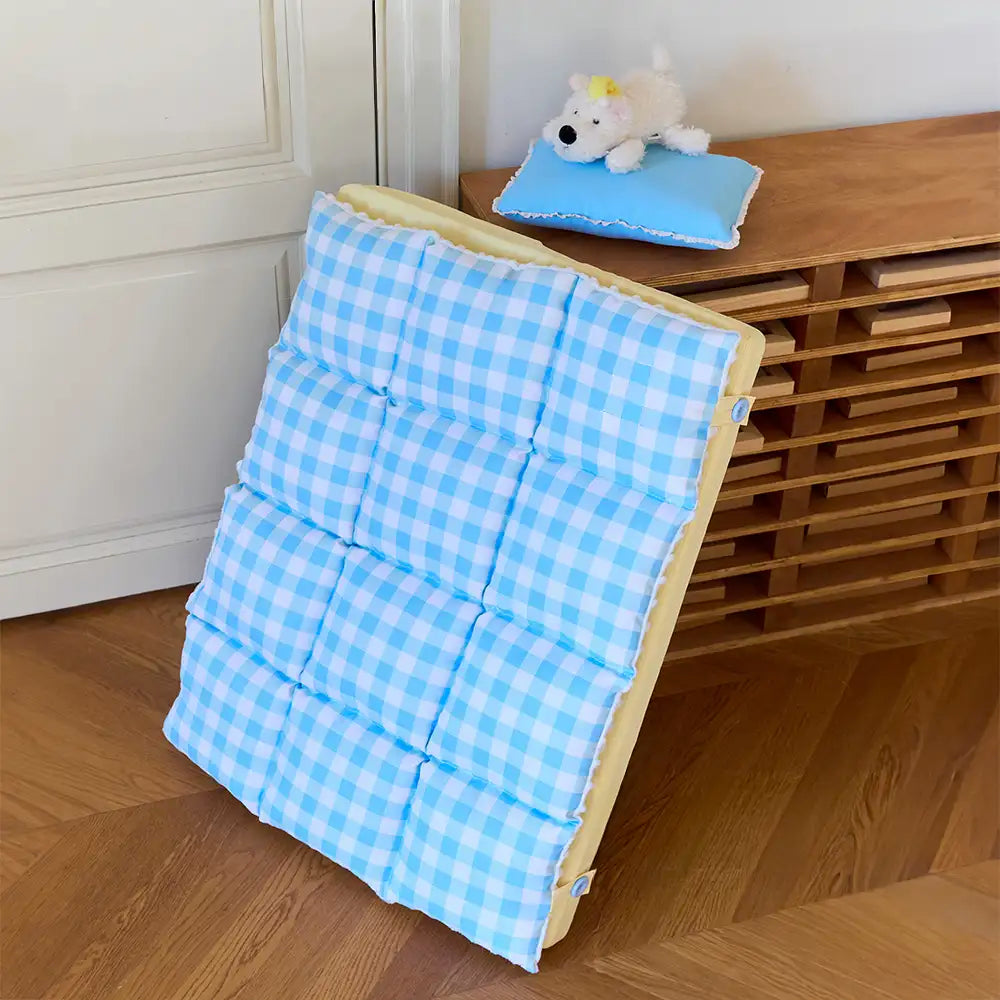 Tapis pour chien confortable, lavable, double couche, tout-en-un - Exclusivité pour animaux de compagnie.