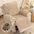 Housse fauteuil de canapé en une seule pièce non glissante, douce et adaptée aux animaux - Rayures