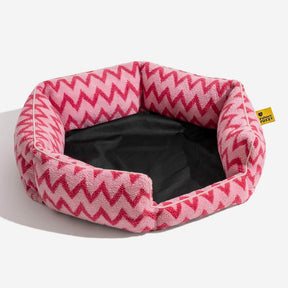 Lit pour chat Chevron Plush Retreat - Le câlin chaleureux