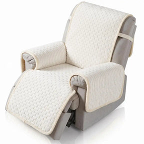 Couvre-canapés en peluche One-Piece Housses de Canapé résistants aux rayures avec des sangles élastiques