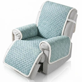 Couvre-canapés en peluche One-Piece Housses de Canapé résistants aux rayures avec des sangles élastiques