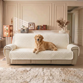 Couvre-canapés en peluche One-Piece Housses de Canapé résistants aux rayures avec des sangles élastiques