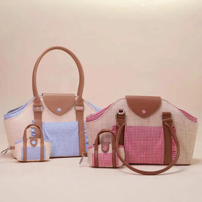 Sac de transport pour animaux de compagnie en toile synthétique imperméable avec distributeur de sacs à excréments