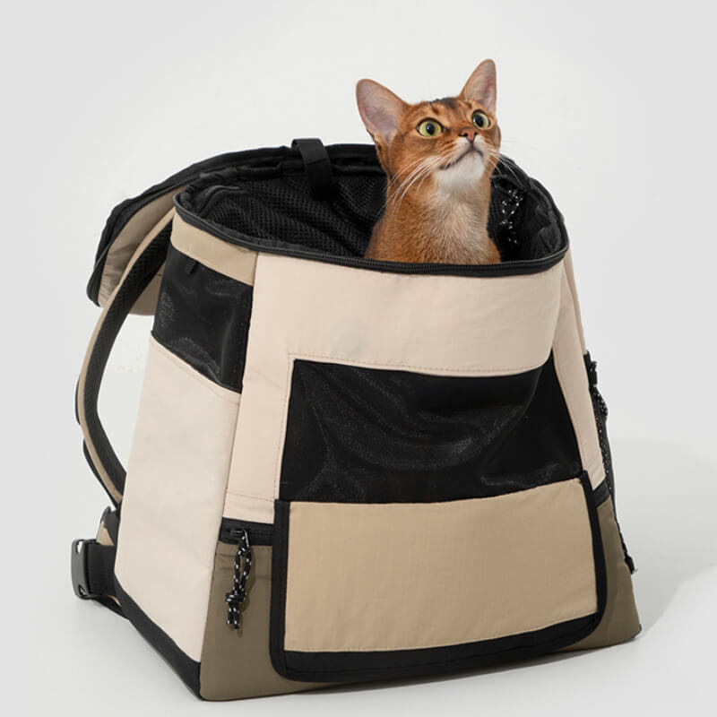 Sac de Voyage Portable pour Animaux Extérieur Imperméable Sac à Dos pour Chat