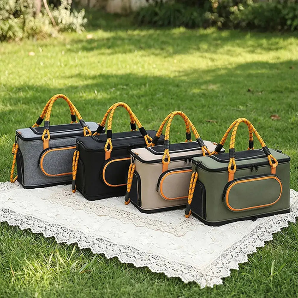 Sac transportable pour chat, respirant, pour voyages et compagnies aériennes Approuvé par les compagnies aériennes