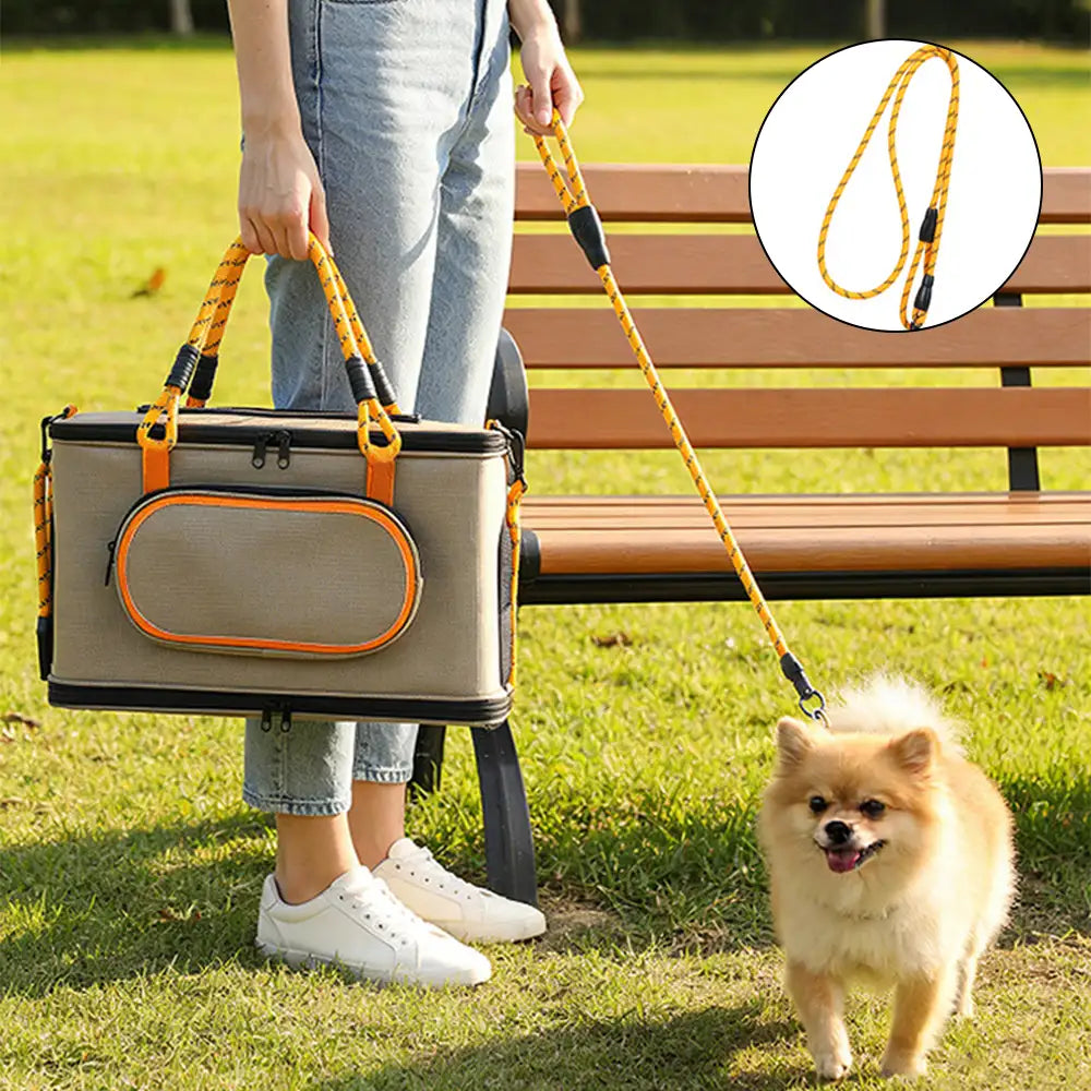 Sac transportable pour chat, respirant, pour voyages et compagnies aériennes Approuvé par les compagnies aériennes
