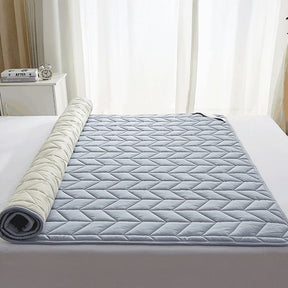 Surmatelas en pur coton respirant confortable et antidérapant