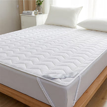 Surmatelas en pur coton respirant confortable et antidérapant