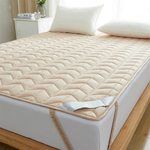 Surmatelas en pur coton respirant confortable et antidérapant