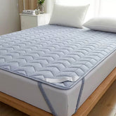 Surmatelas en pur coton respirant confortable et antidérapant