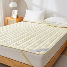 Surmatelas en pur coton respirant confortable et antidérapant