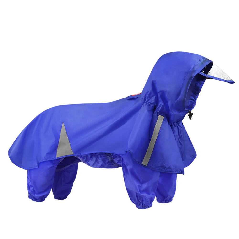 Manteau Imperméable Avec Capuche et Réfléchissant pour Chien