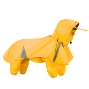 Manteau Imperméable Avec Capuche et Réfléchissant pour Chien