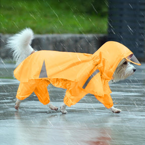 Manteau Imperméable Avec Capuche et Réfléchissant pour Chien