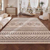 Tapis doux et confortable à motif géométrique bohème