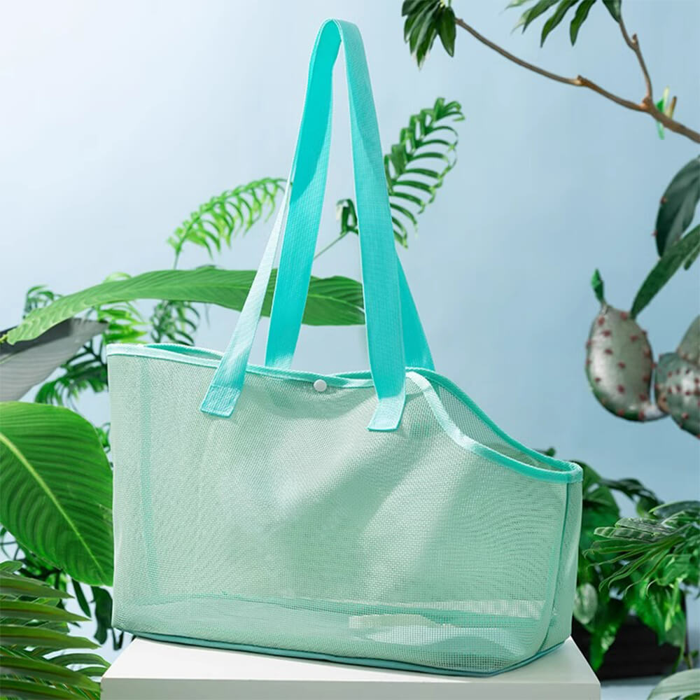 Sac de transport léger en maille pour petits chiens et chats