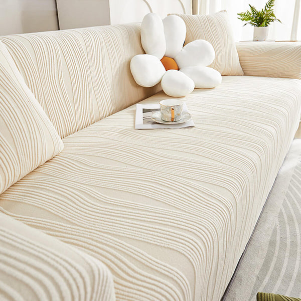 Housse de canapé extensible 1, 2, 3, 4 places anti-rayures