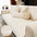 Housse de canapé en flanelle imperméable et confortable, protection antidérapante.