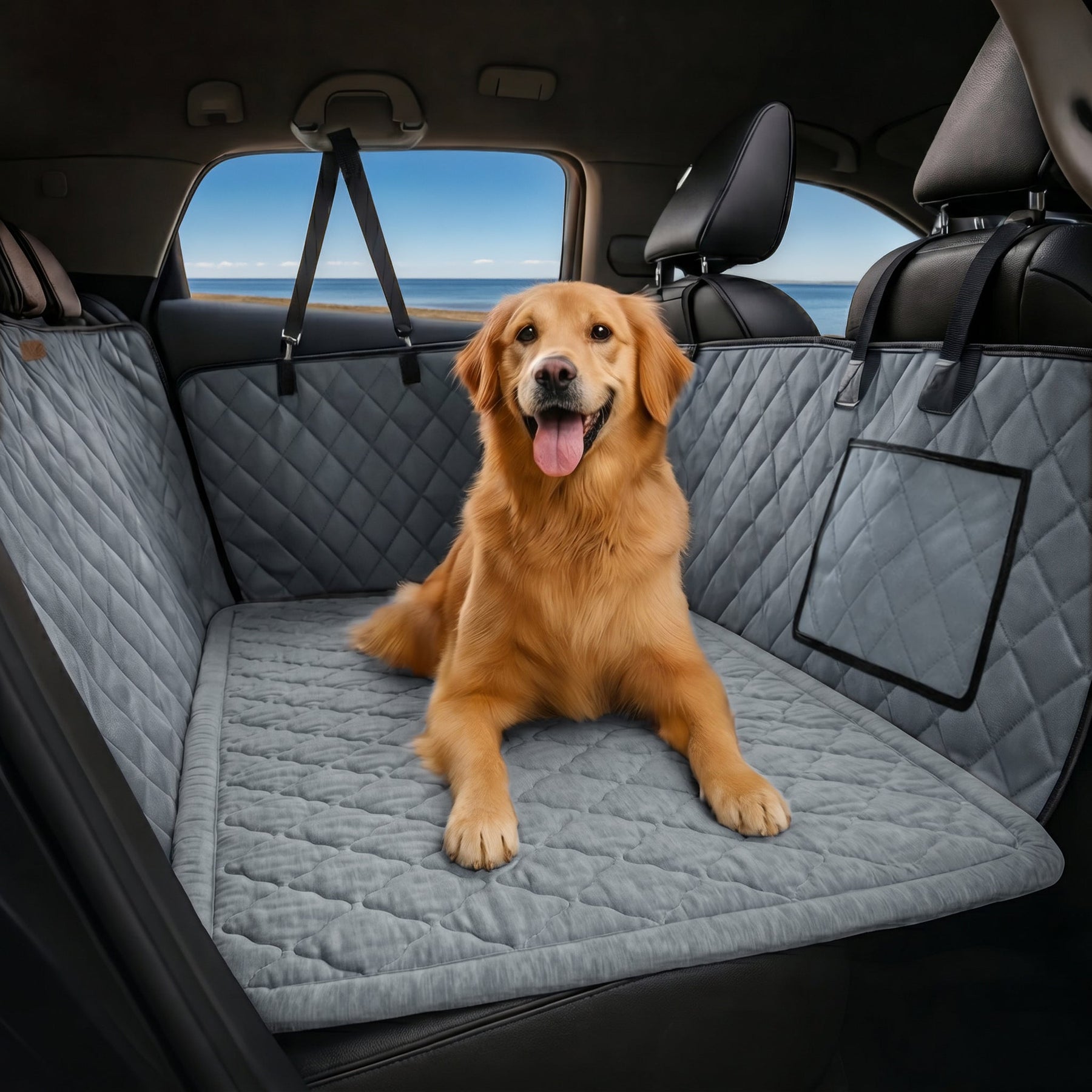 Tapis rafraichissant chien de siège refroidissant pour chiens - Chill Nest