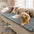 Tapis pour animaux en flanelle douce imperméable, respirant, anti-dérapant pour canapé.