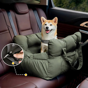 Siège de voiture pour chien ISOFIX portable avec système