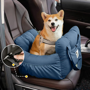 Siège de voiture pour chien ISOFIX portable avec système
