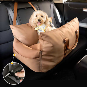 ISOFIX Siège de voiture pour chien avec système LATCH - Première classe
