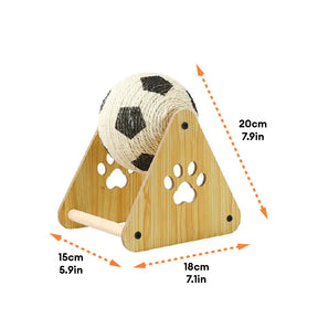 Balle à gratter en sisal pour chat