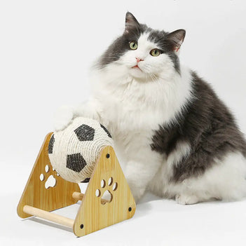 Balle à gratter en sisal pour chat
