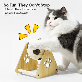 Balle à gratter en sisal pour chat