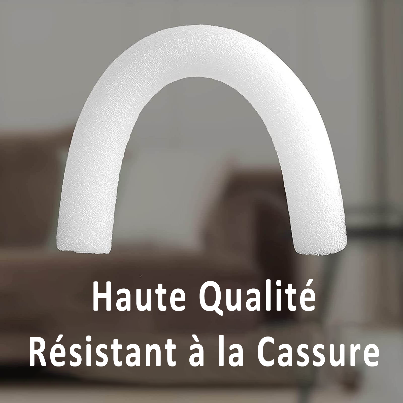 Bâtonnets Fixateurs Antidérapants pour Housse de Canapé en Mousse