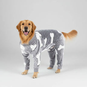 Pyjama doux et confortable pour chien motif lune et étoiles parfait pour un confort toute l'année